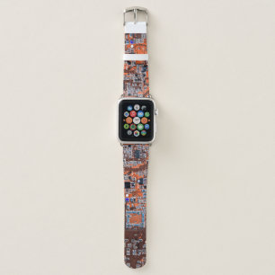 Printed Circuit Assembly PCB Orange Circuit Board Apple Watch Band