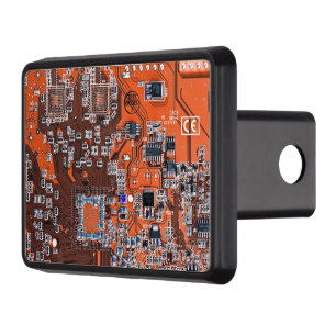 Printed Circuit Assembly PCB Orange Circuit Board Hitch Cover