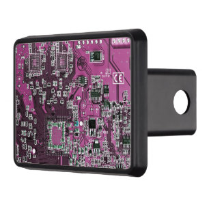 Printed Circuit Assembly PCB Purple Circuit Board Hitch Cover