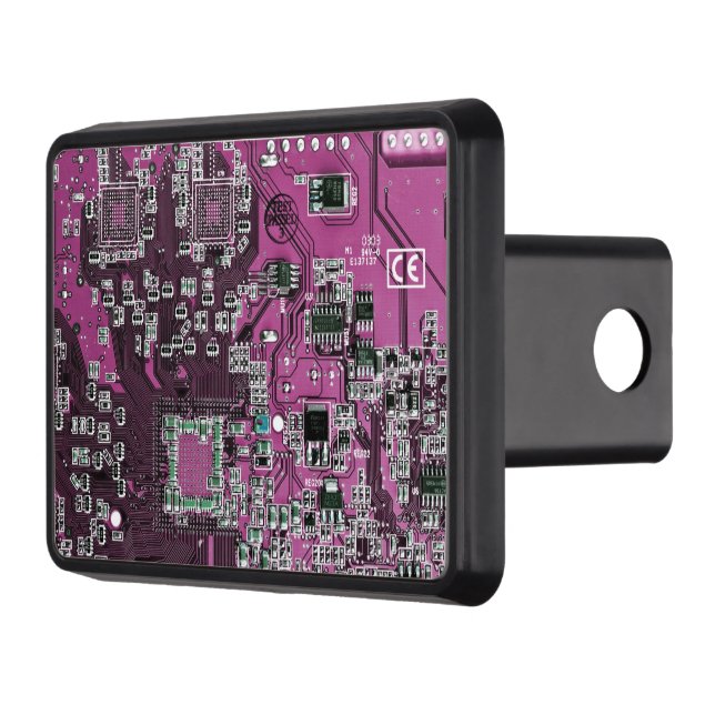 Printed Circuit Assembly PCB Purple Circuit Board Hitch Cover (Left)