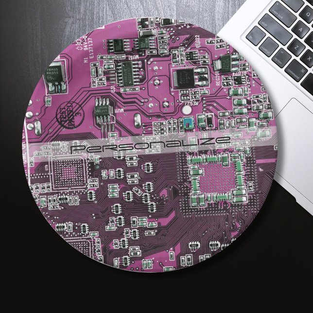 Printed Circuit Assembly PCB Purple Circuit Board Paper Plates (Creator Uploaded)