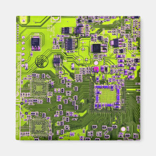 Printed Circuit Assembly PCB Yellow Circuit Board Magnet
