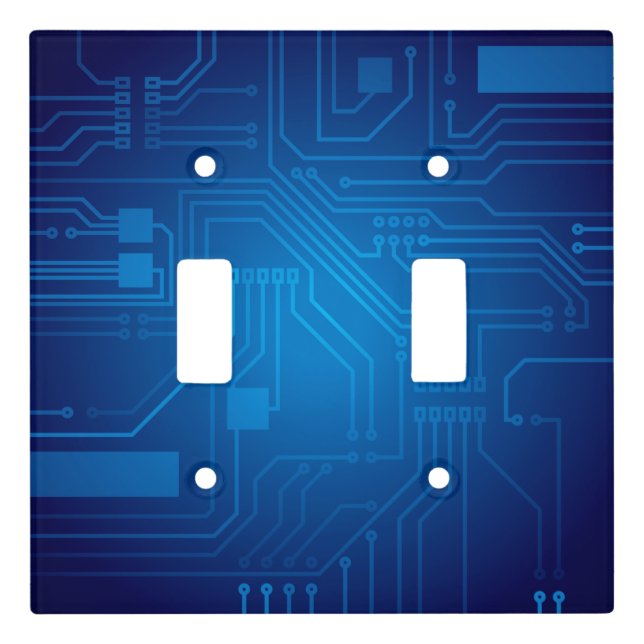 Printed Circuit Board (PCB) Light Switch Cover (Front)
