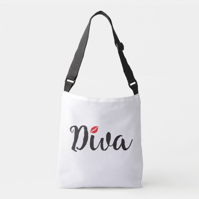 Printed Cross Body Bag (Front)