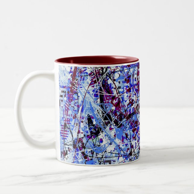 Printed Designed Mug (Left)