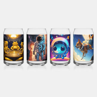 PRINTED DRINKWARE MUGS & CUPS CAN GLASS