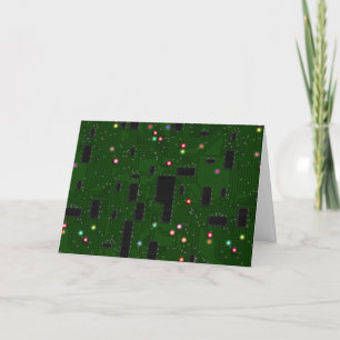 Printed Electronic Circuit Board Card