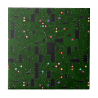 Circuit Board Ceramic Tiles | Zazzle