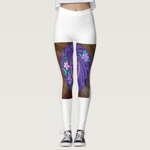 Printed  leggings