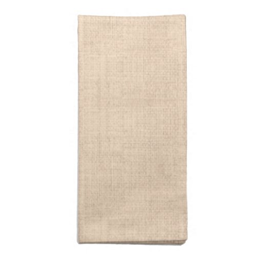 Printed Linen Fabric Napkin in Warm Sand