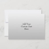 Printed Pattern and Custom Letter. Black and White (Front)