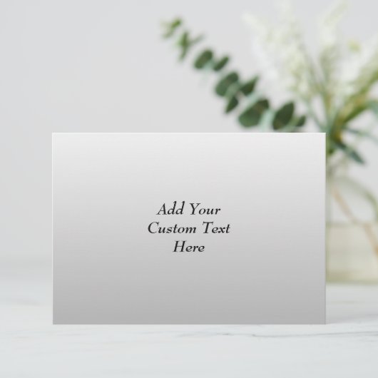 Printed Pattern and Custom Letter. Black and White (Standing Front)