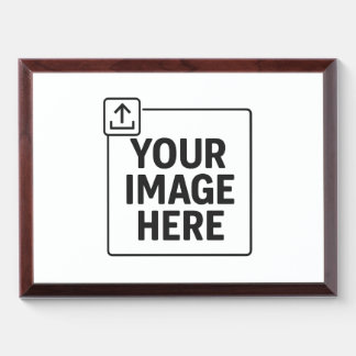 Printed photo with cherry wood frame (extra large) award plaque