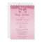 Printed Pink Sequins and Bow Girls Baby Shower