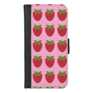 Printed portfolio cover strawberries
