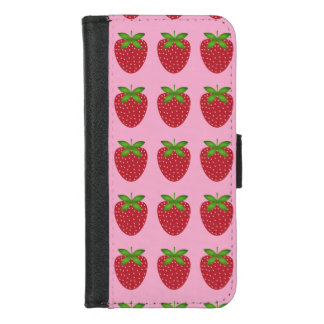 Printed portfolio cover strawberries