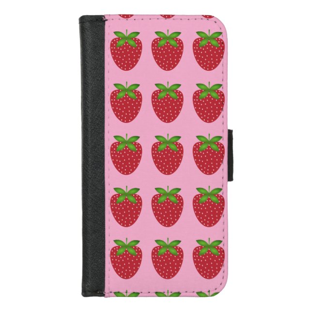 Printed portfolio cover strawberries (Front)