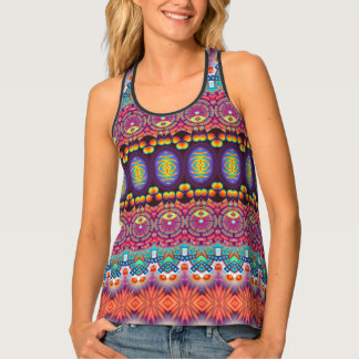 Printed Racerback Tank: Hot Trend on Zazzle! Tank Top