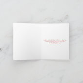 PRINTED RIBBON Aqua White Red Floral Thank You (Inside)