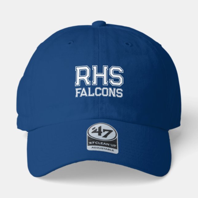 Printed Rochester High School Baseball Hat (Front)