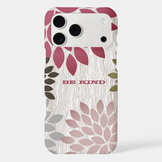 Printed Wood StarBurst Flower Personalized iPhone 17 Pro Max Case