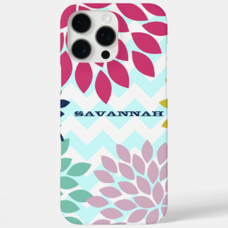 Printed Wood StarBurst Flower Personalized iPhone 16 Pro Max Case