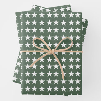 Printed Wrapping Paper Sheets