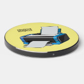 Printer cartoon illustration wireless charger (Front 2)