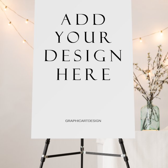 PRINTING 24"x36" Foam Core Board Event Sign (In Situ (Stand))