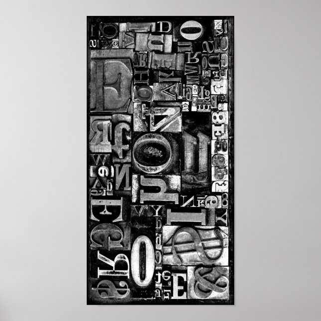 Printing Type Poster (Front)