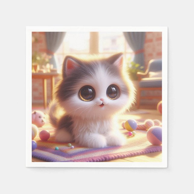 PrintPerfect Winter Wear: Unique Dresses Online Napkins (Front)