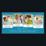 Prints Save The Date Photo Cards<br><div class="desc">These chic and modern photo cards stylishly request your guests to save the date for your big day. Available in other colors (custom color requests are welcome!).</div>
