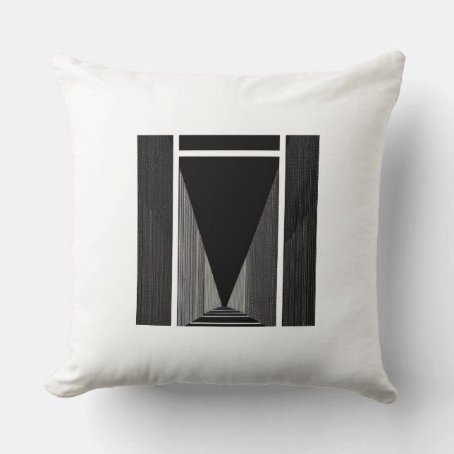 Prints Throw Pillow (Front)