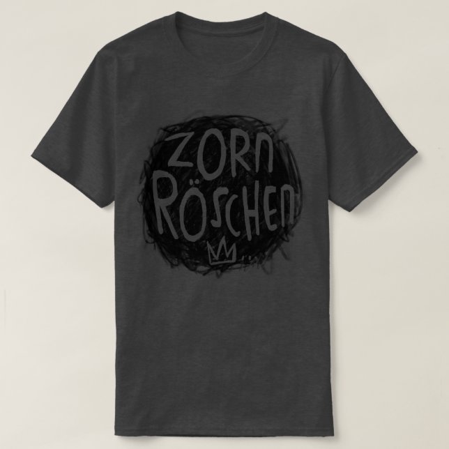 Prinzessin Zornrschen T-Shirt (Design Front)