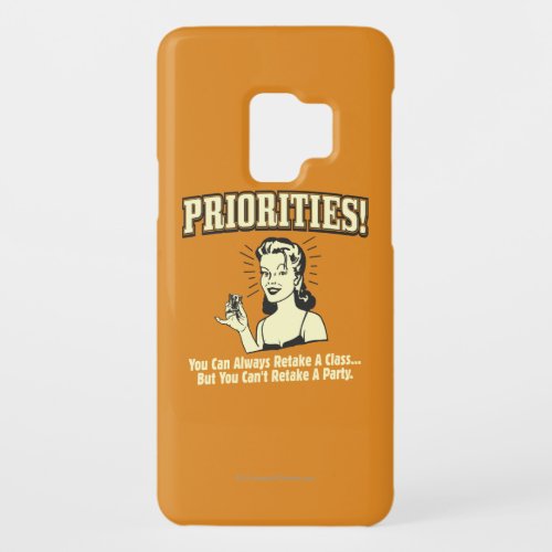 Priorities You Can Always Retake a Class Case_Mate Samsung Galaxy S9 Case