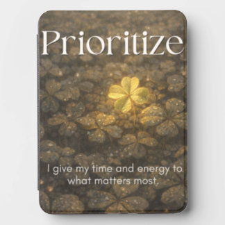 Prioritize - Inspirational Reader Gift Kindle Cover
