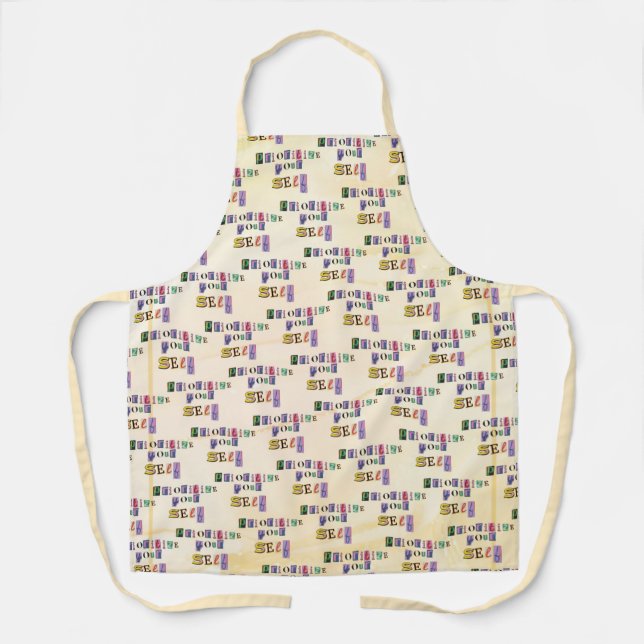 Prioritize Yourself Apron (Front)