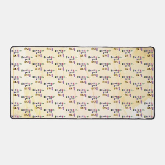 Prioritize Yourself Desk Mat (Front)