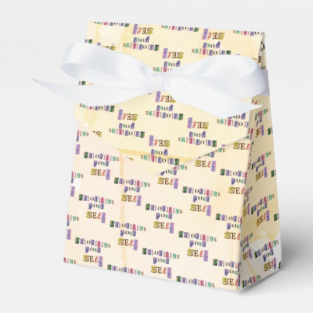 Prioritize Yourself Favor Boxes (Front Side)