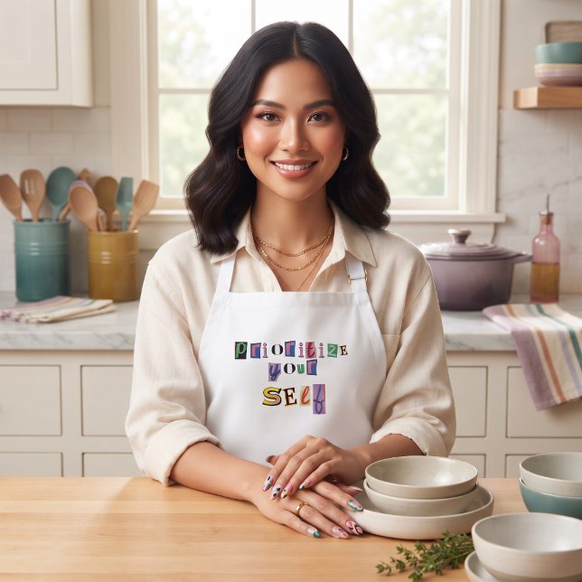Prioritize Yourself Long Apron (Creator Uploaded)