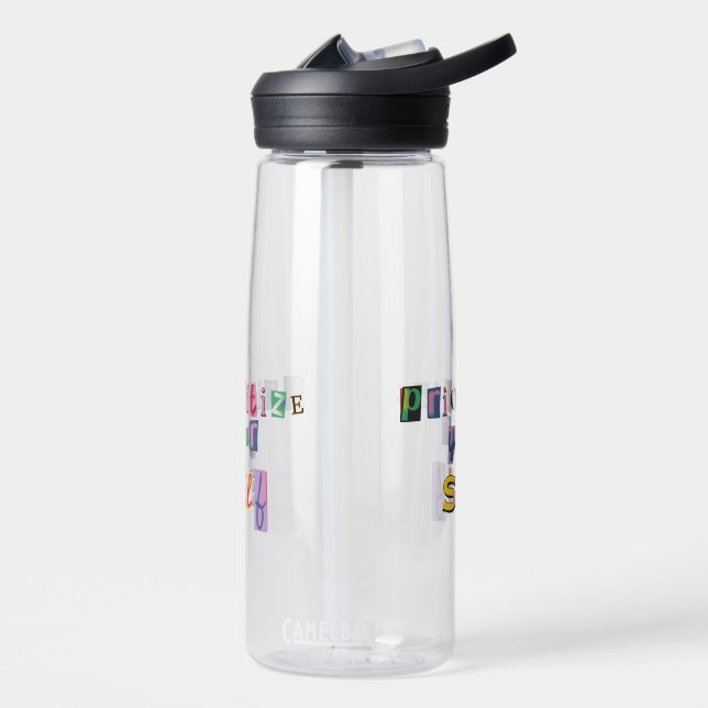 Prioritize Yourself Water Bottle (Left)
