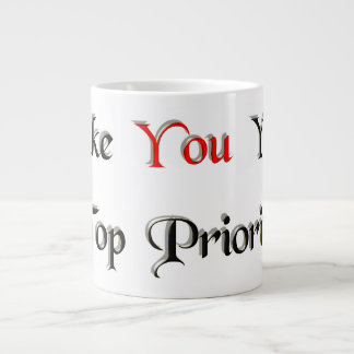 Priority 1 giant coffee mug