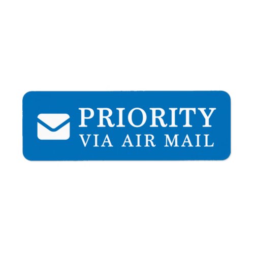 PRIORITY VIA AIR MAIL 手紙 便箋 mail letter letters ラベ Label