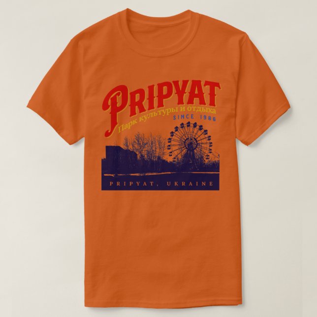 Pripyat Amusement Park T-Shirt (Design Front)