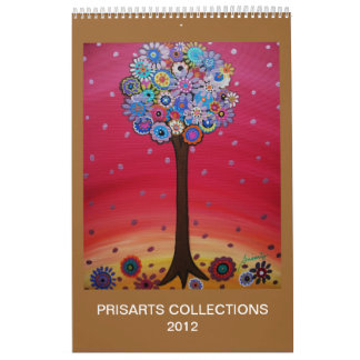 PRISARTS TREE OF LIFE PAINTINGS CALENDAR 2012