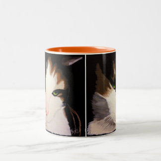 "Priscilla" The Calico Cat Mug