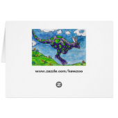 Priscilla the Purple Kangaroo (Back Horizontal)