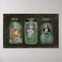Priscilla's Preserved Dolls Poster