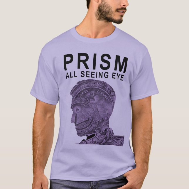 PRISM - All Seeing Eye - Violet T-Shirt (Front)