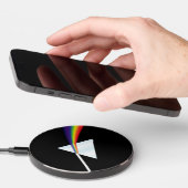 Prism and refracted light wireless charger (Hand)
